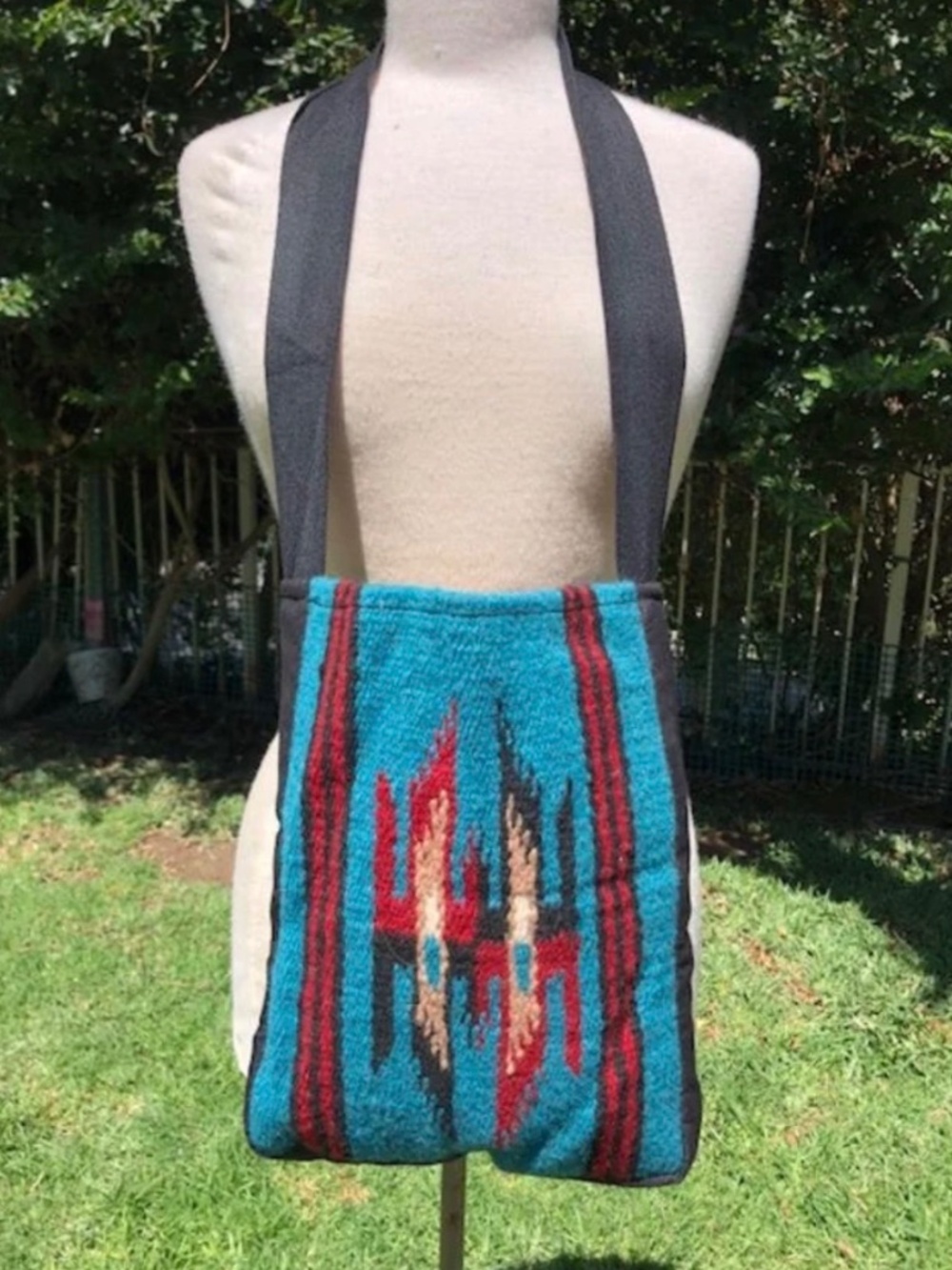 Wool Mexican Blanket Purse, Boho Bag, Shoulder Bag, Red,turquoise ,black, Indian